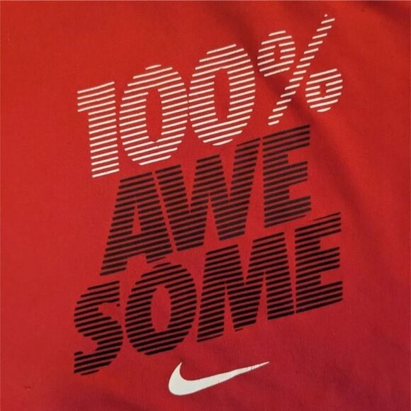 Nike Boys Dri-Fit T-shirt, Red, Size 24M - Picture 2 of 6